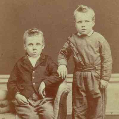 Lee Vernon Kent [Seated] and David Kent [Standing]