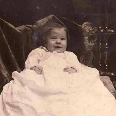 George Walter Kiehl, age 3 & 1/2 months [born 2 April 1905]