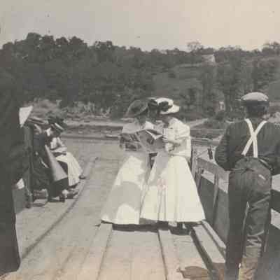 Greene County Album, Photo 33 - Boating near Rices Landing, Jefferson Township, Greene County, Pennsylvania