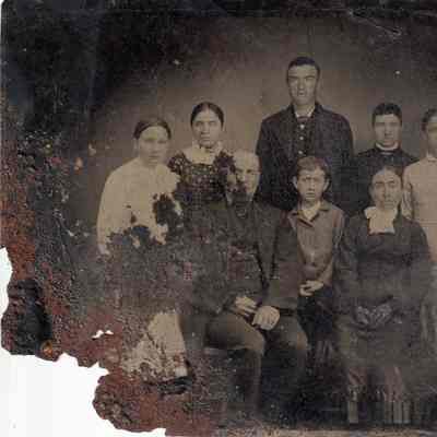 Josephus McFarland and Mary Ann (Linton) McFarland family