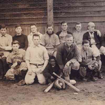 Waynesburg College Scrapbook, Photo 65 - Waynesburg College baseball team, 1912
