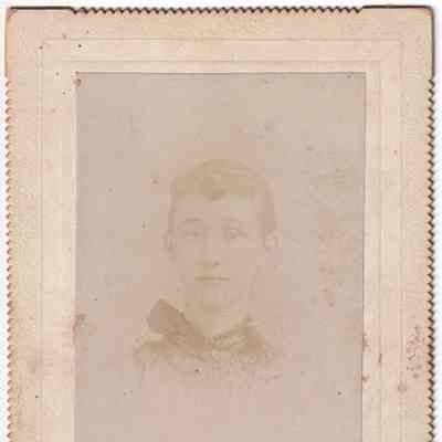 Eliza Matilda (Morris) Zimmerman [1876-1964]: See WEB LINKS to DOWNLOAD high-resolution image.