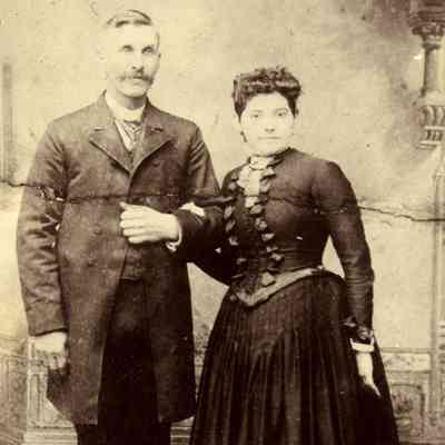 David Daniel Watson and his second wife, Eliza Anne (Garret) Watson