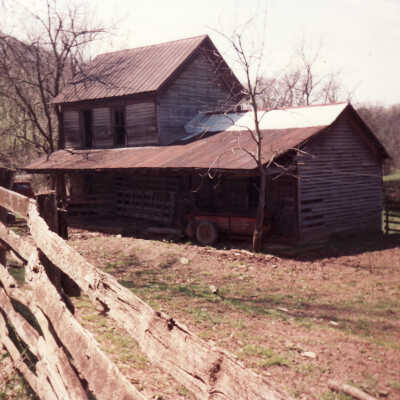Joseph Franklin McCracken and Emma (Parry) McCracken home - Polen Run, Richhill Township, Greene County, Pennsylvania