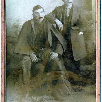 Alpheus Jacob Temple [1875-1963] (On left)