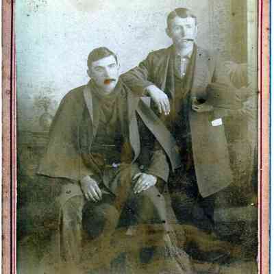 Alpheus Jacob Temple [1875-1963] (On left)