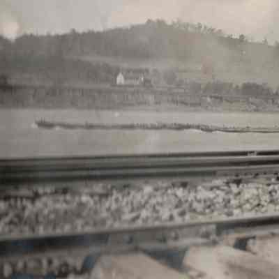 Greene County Album, Photo 43 - Monongahela River at Fayette City, Fayette County, Pennsylvania
