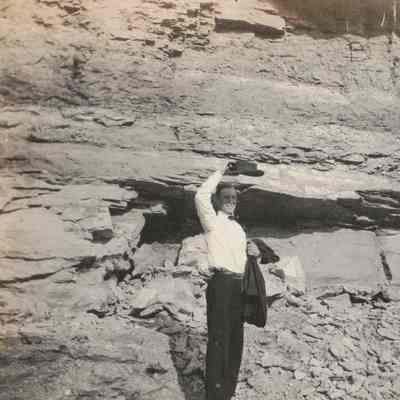 Greene County Album, Photo 27 - Stone quarry in Greene County, Pennsylvania