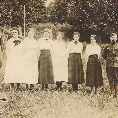 Children and in-laws of John Walter McNicholas and Mary Ellen (Whitlatch) McNicholas