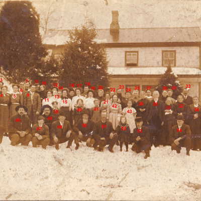 William "Billy" Hoge's [1830-1921] 80th birthday celebration