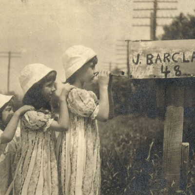 Helen (Denny) Howard, Josephine Denny, and Mary Inghram (Denny) Weaver