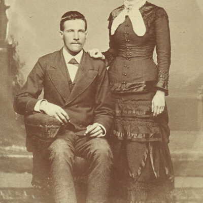 Samuel Smith and his wife, Charity (Morris) Smith