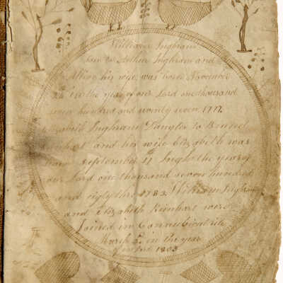 William Inghram Family Bible