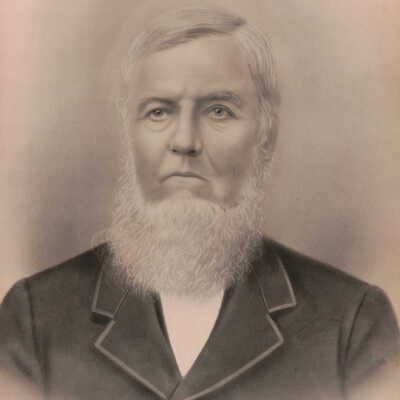 Believed to be Johnson Waychoff [1823-1893] - husband of Delilah Rich
