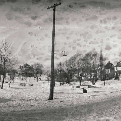 Intersection of College and Richhill Streets (taken from Wayne Street)