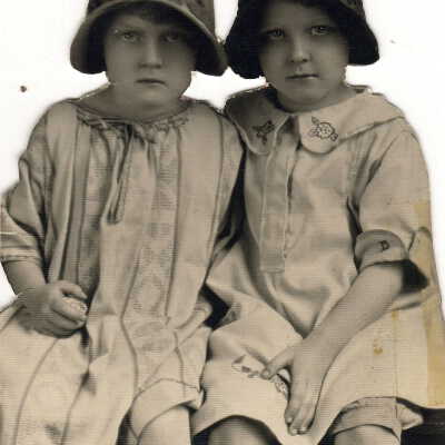 Helen Mae (Jacobs) Fonner and Mary Elizabeth (Jacobs) Adams