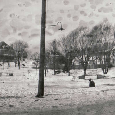 Intersection of College and Richhill Streets (taken from Wayne Street looking northwest)