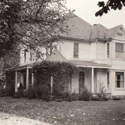 Day family home on the corner of Wayne and Richhill Streets in Waynesburg