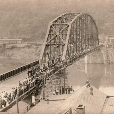 Bridge in Brownsville, Fayette County, Pennsylvania