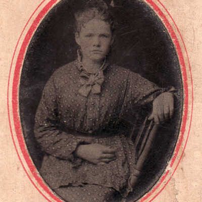Mary (Hess) Frye [1865-1948], age 12 years