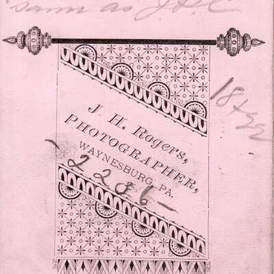 Believed to be of Henry Moninger Closser