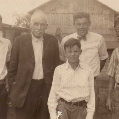 William Henry Bowler and his grandsons