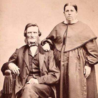 Johnson Album 02, Photo 12 - James Smith and Margaret (Johnson) Smith