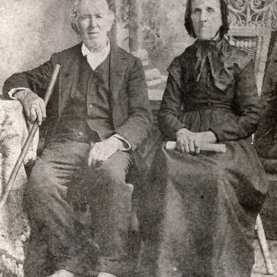 James Acklin [1808-1894] and his wife, Jane (Crayne) Acklin [1812-1897]