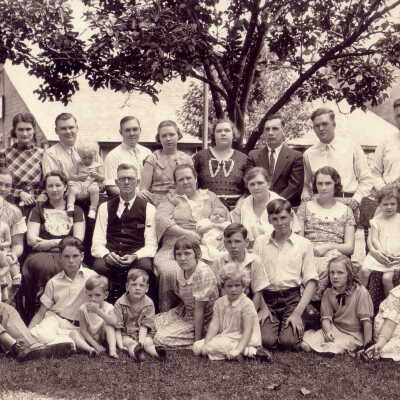 Joseph Warren Jacobs and Mary Emma (Dulaney) Jacobs family