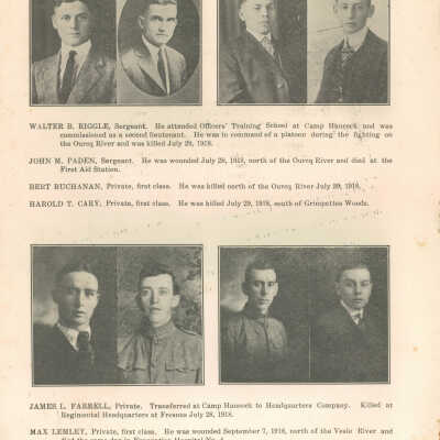 Memorial Services and Dedication of Tablet (Page 4)