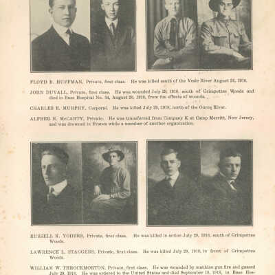 Memorial Services and Dedication of Tablet (Page 5)