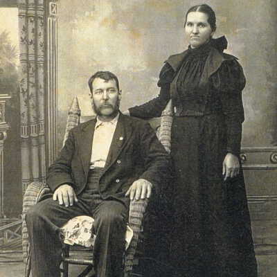 John Henry Elms and his wife, Margaret C. (Woolford) Elms
