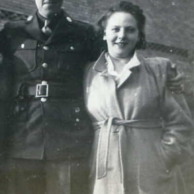 Clarence Franklin "Frank" Staggers and his sister Dorothy Aldine (Staggers) Anderson