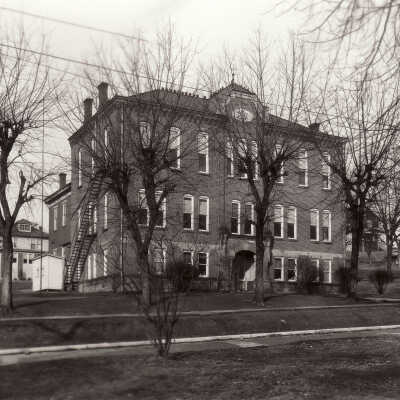 Union School, later known as North Ward School, in Waynesburg