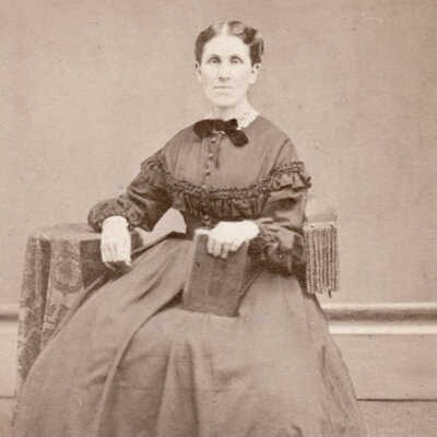 Sayers-Scott Album 01, Photo 08 - Margaret Kerr (Bell) Miller [1826-1874]
