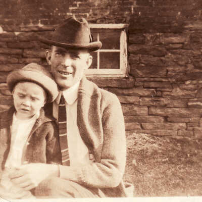 John Freeman Smith [1886-1964] and his son, Fred Leroy Smith