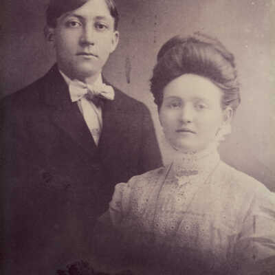 Dennis Floyd Cowell and his wife, Haddie Luella (Keener) Cowell