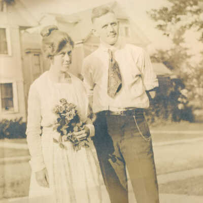 Otha Claire Minor and his first wife, Marie (Adamson) Minor