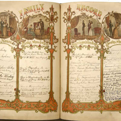 James Lindsey family bible records - Page 2