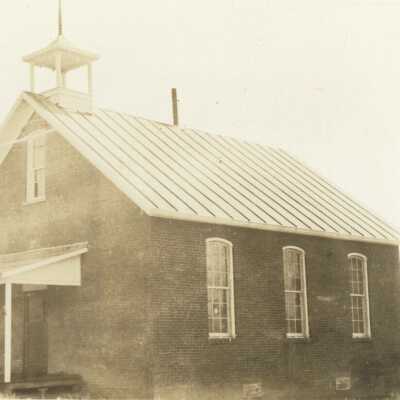 Willow Tree school house near the Gregg farm