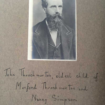 John Throckmorton [1826-1907]