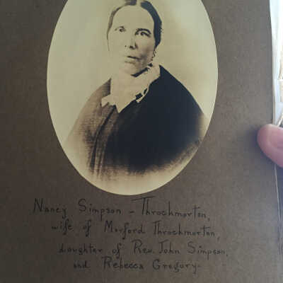 Nancy (Simpson) Throckmorton [1801-1869]