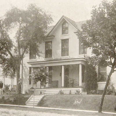 Waynesburg Prosperous and Beautiful, page 072 - Residence of Dr. Ross Boyd Blair