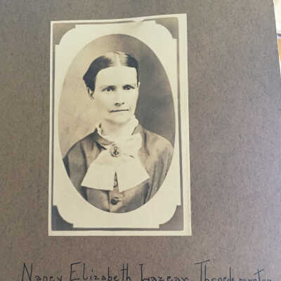 Nancy Elizabeth (Lazear) Throckmorton [1828-1906]