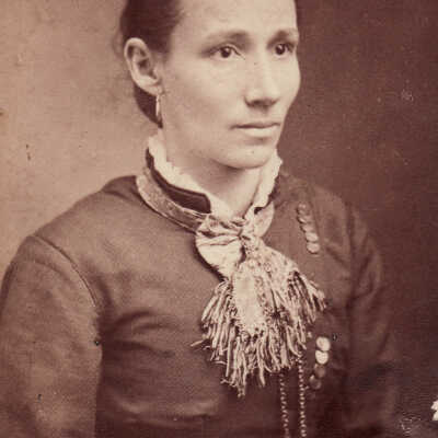 Hannah Nancy (Moore) Clutter [1846-1879] - CAND-AN007-0025-A: Origformat: Print-Photographic