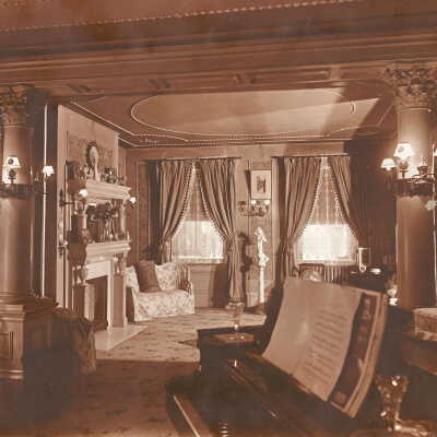 Ivyhurst - Parlor and music room