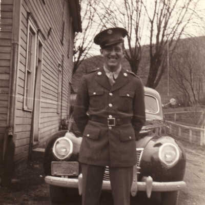 Paul Day Millikin in WWII uniform