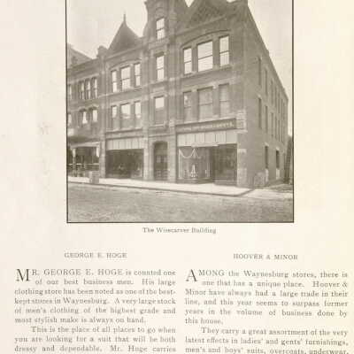 Waynesburg Prosperous and Beautiful, page 48