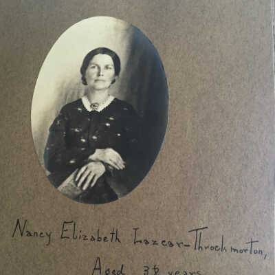 Nancy Elizabeth (Lazear) Throckmorton [1828-1906]