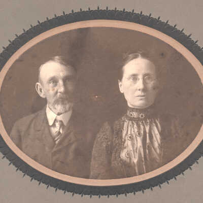 Micajah Wood Knight and his second wife, Frances Nancy (Bayard) Knight